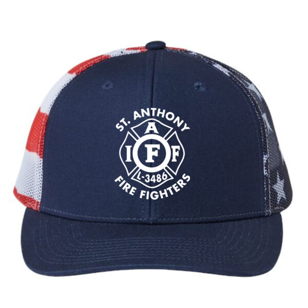 Kati - Printed Mesh Trucker Cap - Embroidered Logo Thumbnail