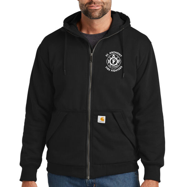 Carhartt® Midweight Thermal-Lined Full-Zip Sweatshirt - Embroidered Logo Thumbnail