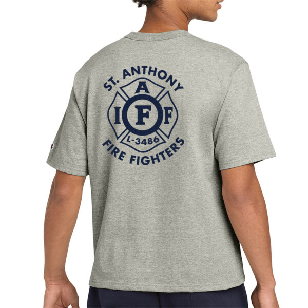 Champion® Heritage 7-Oz. Jersey Tee - Printed Logos Thumbnail