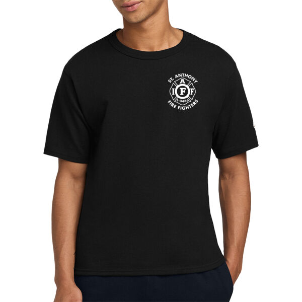 Champion® Heritage 7-Oz. Jersey Tee - Printed Logos Thumbnail